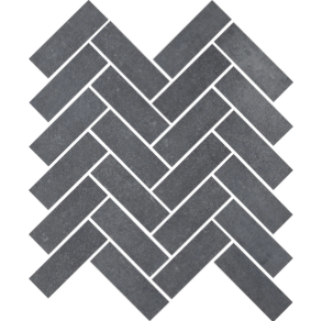 Mos Herringbone Belgique Ocean - stone tile